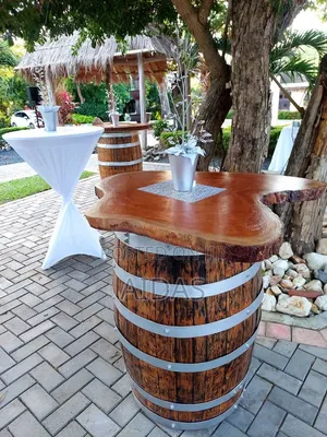 Wooden Drum Barrels for Hire – Rustic Event Decor