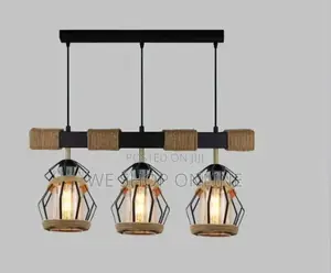 3 in 1 Pendant Light With Straight Base