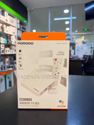 Porodo Echobox Android Tv Box – Ultra Hd Turn Your Tv