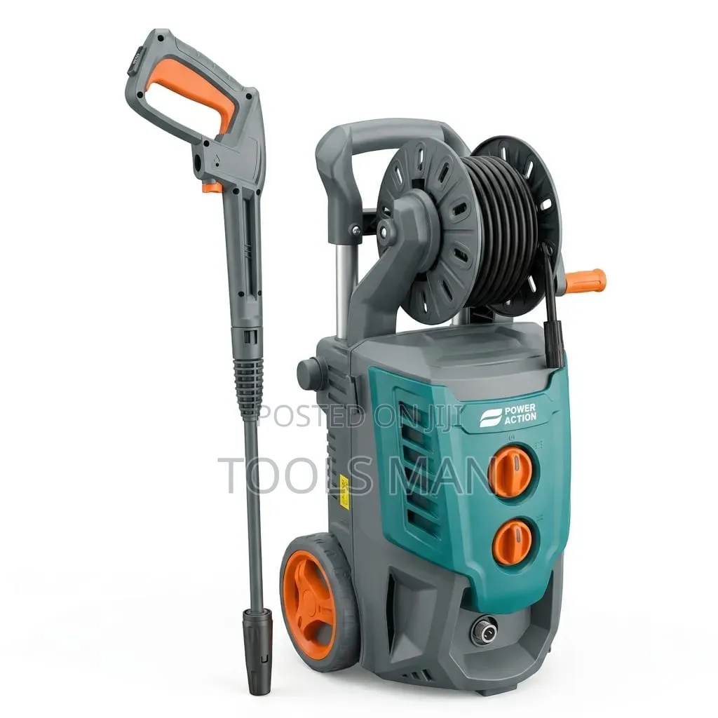 Power Action High Pressure Washer - Heavy Duty Car Compound Cleaner.