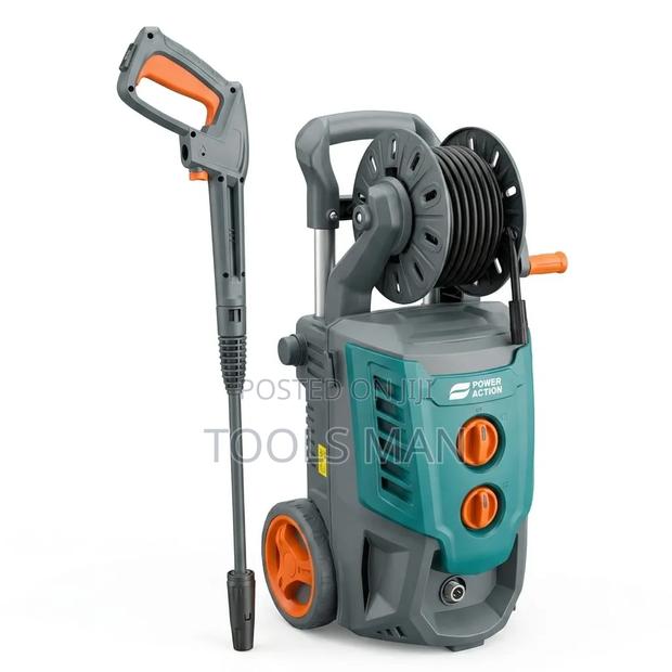 Power Action High Pressure Washer - Heavy Duty Car Compound Cleaner.