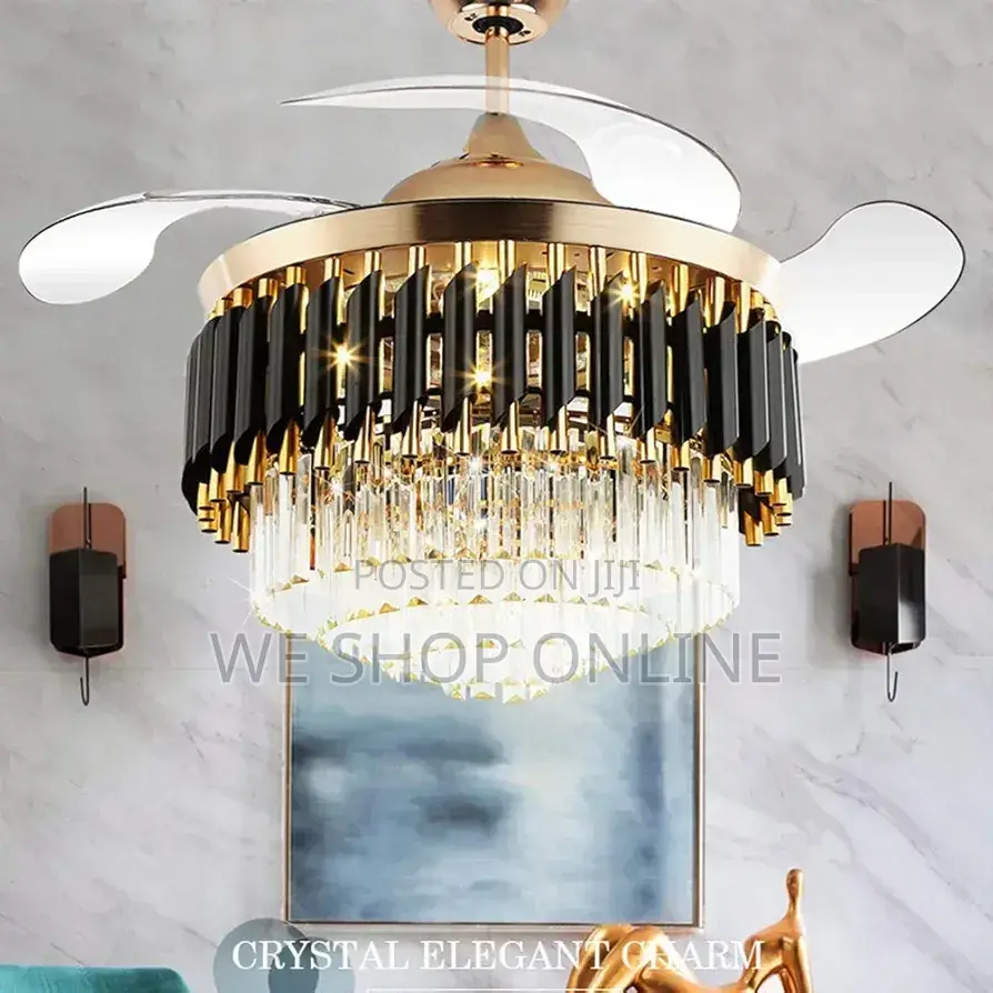 42" Ceiling Fan With Led Light