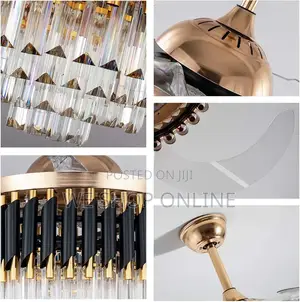 42" Ceiling Fan With Led Light