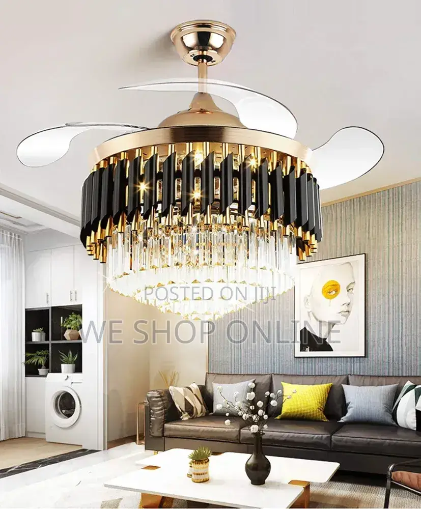 42" Ceiling Fan With Led Light