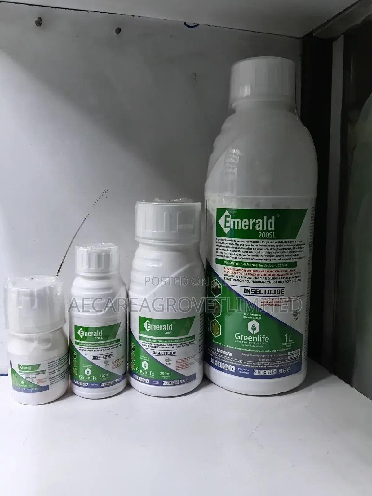Emerald 200sl Insecticide 50ml, 100ml,250ml, 1litre