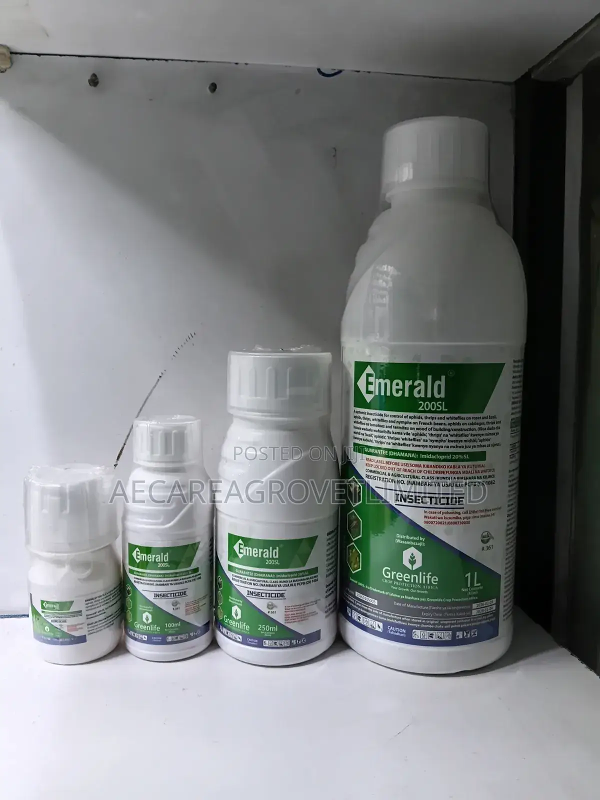 Emerald 200sl Insecticide 50ml, 100ml,250ml, 1litre