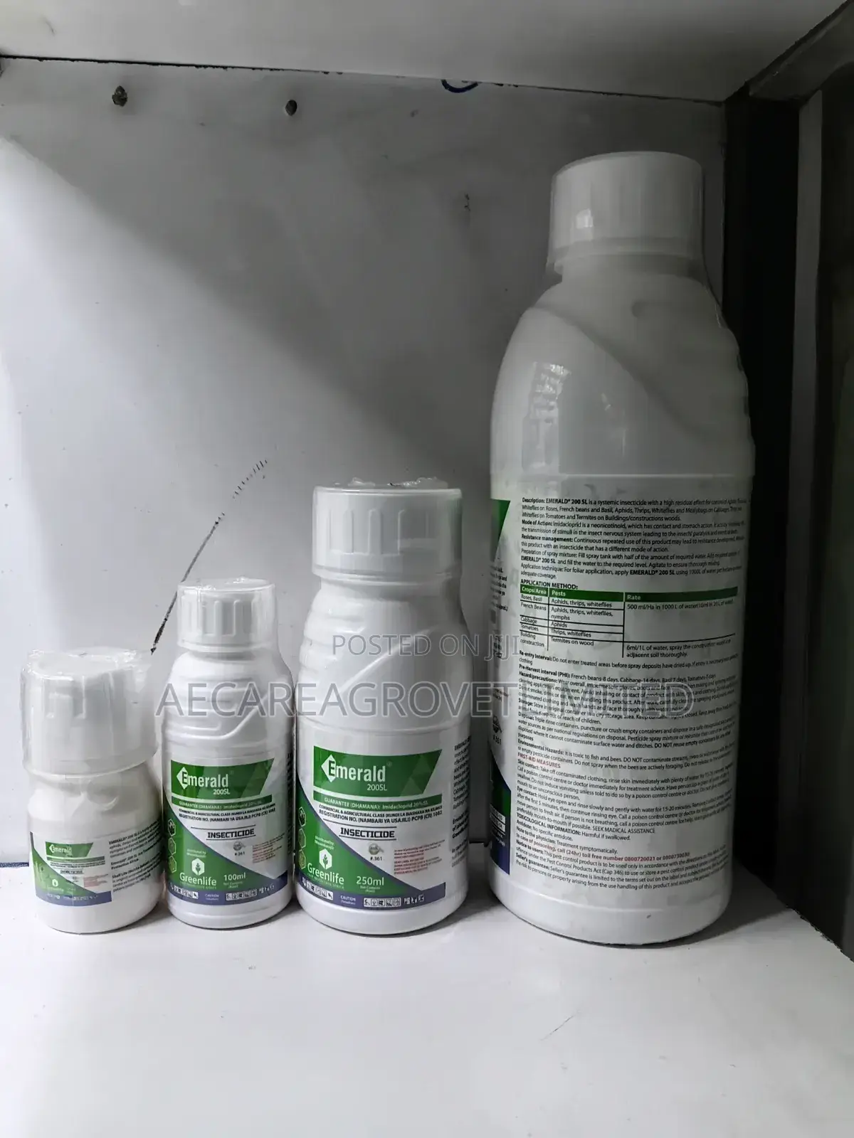 Emerald 200sl Insecticide 50ml, 100ml,250ml, 1litre