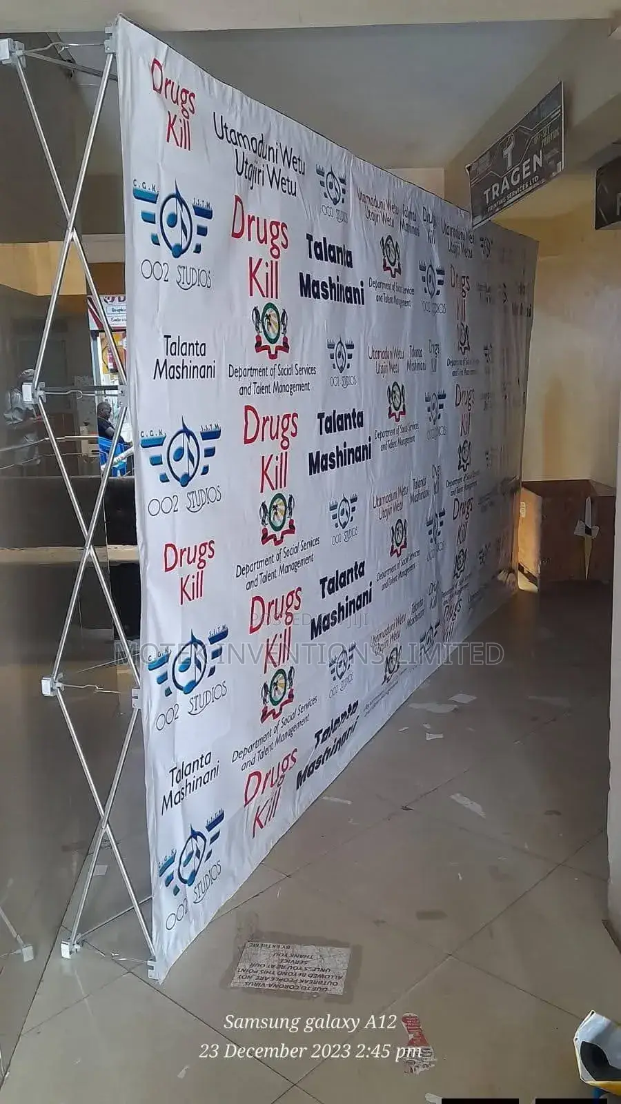Backdrop Banner 3x2.25meters