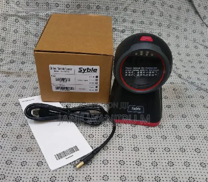 Xb-8602 Round Table Mount Scanner - Hands Free Pos Scanner