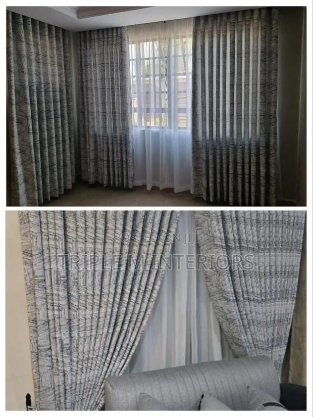 Minimal Luxe Panel Curtains for Clean Interior Lines - main view