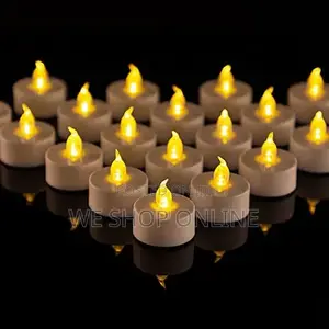 24pcs Frameless Tea Candles