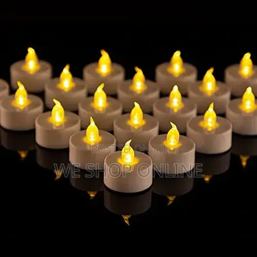 24pcs Frameless Tea Candles