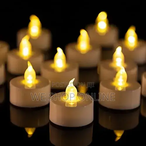 24pcs Frameless Tea Candles
