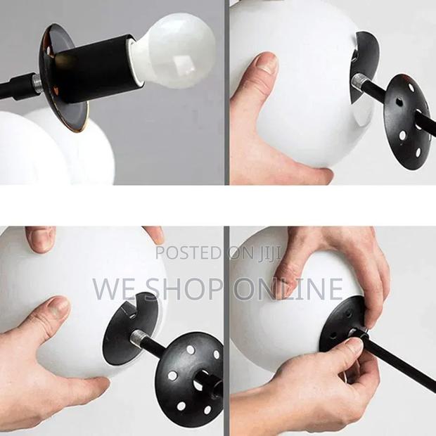 Glass Lampshade Ceiling Light - thumbnail 3