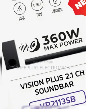 Vision Plus Soundbar Vp2113sb 360w – Powerful Bass