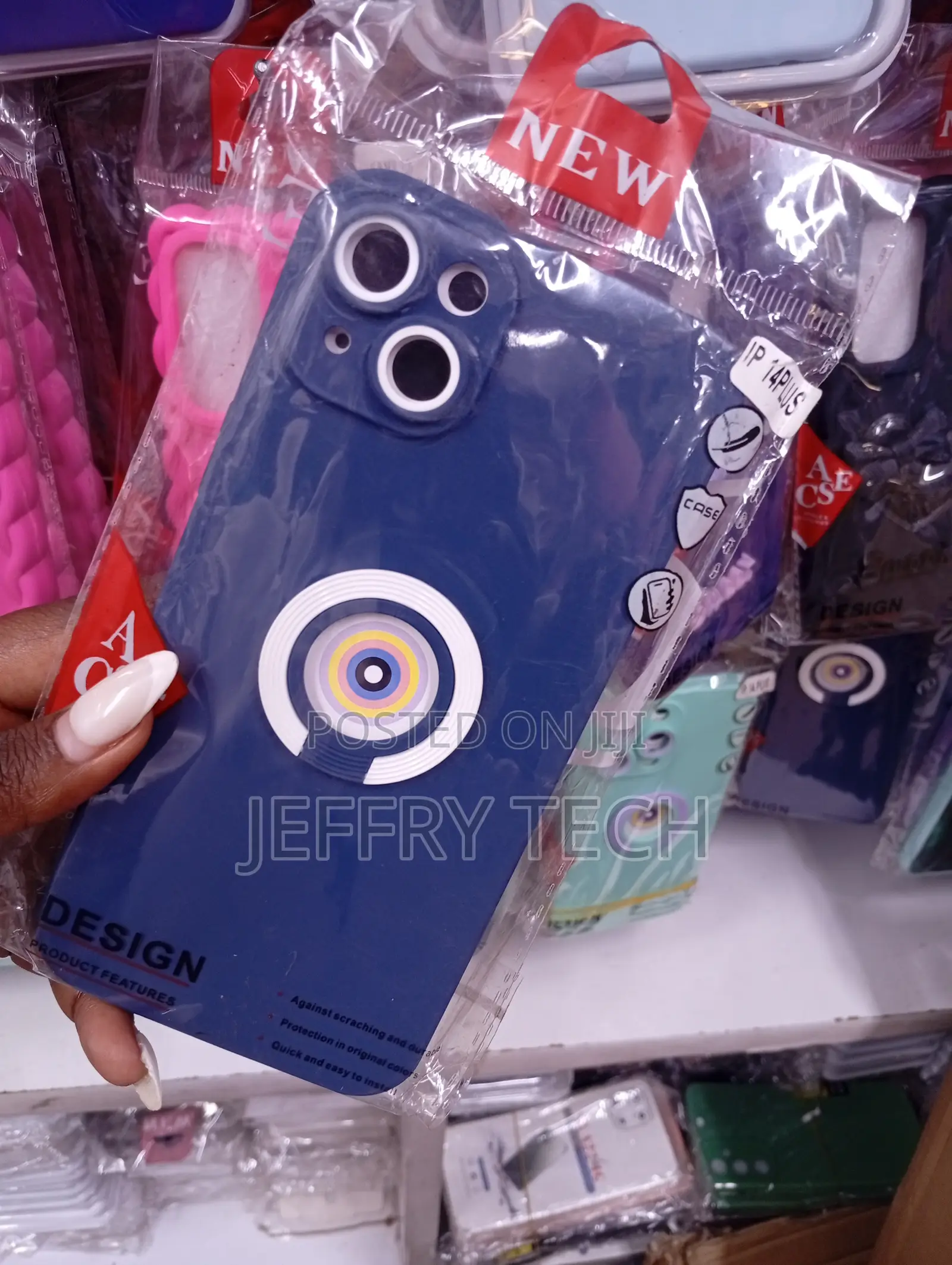 Silicone Magnetic Phone Case Designed for the iPhone 14 Plus.
