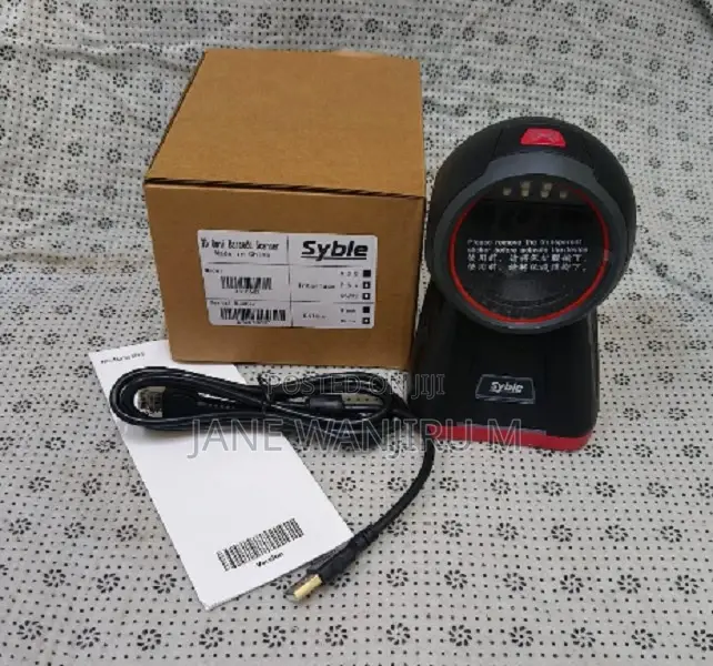 Xb-8602 2d Hands Free Barcode Scanner Table Mount Scanner