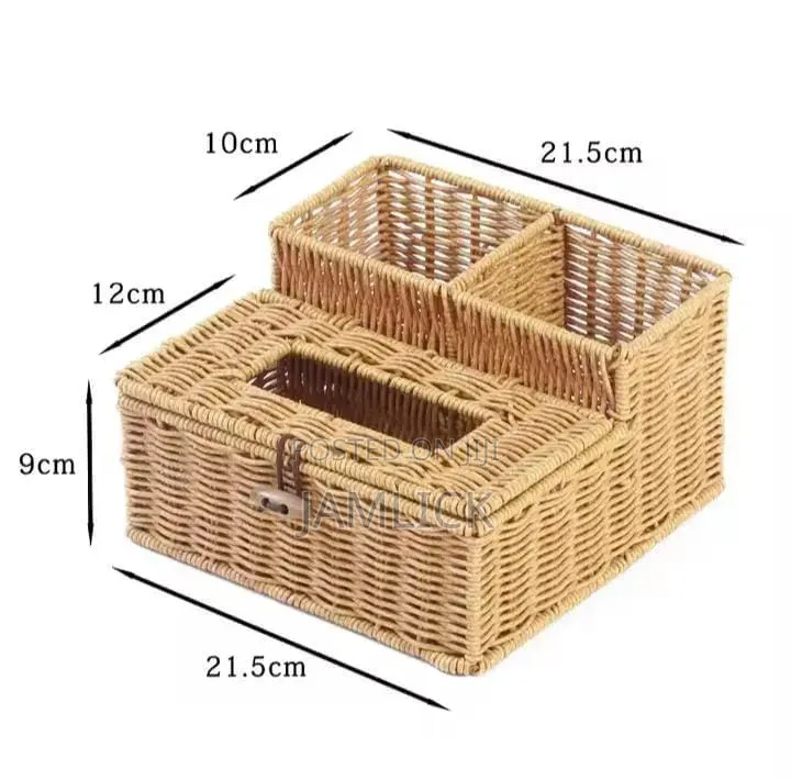 3-slot Storage Organizer With Serviette Holder –Bz