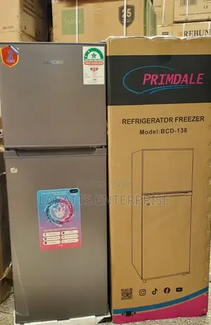 The Primdale 138 Litres Large Capacity Double Door Refrigerator