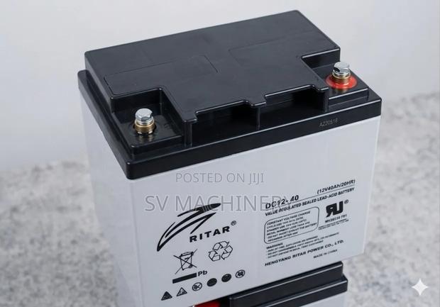 Heavy Duty Ritar 12v 40ah Battery - thumbnail 2