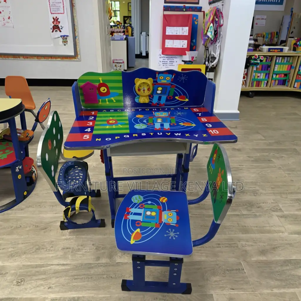Imported Modern Children Study Desk Chair Set