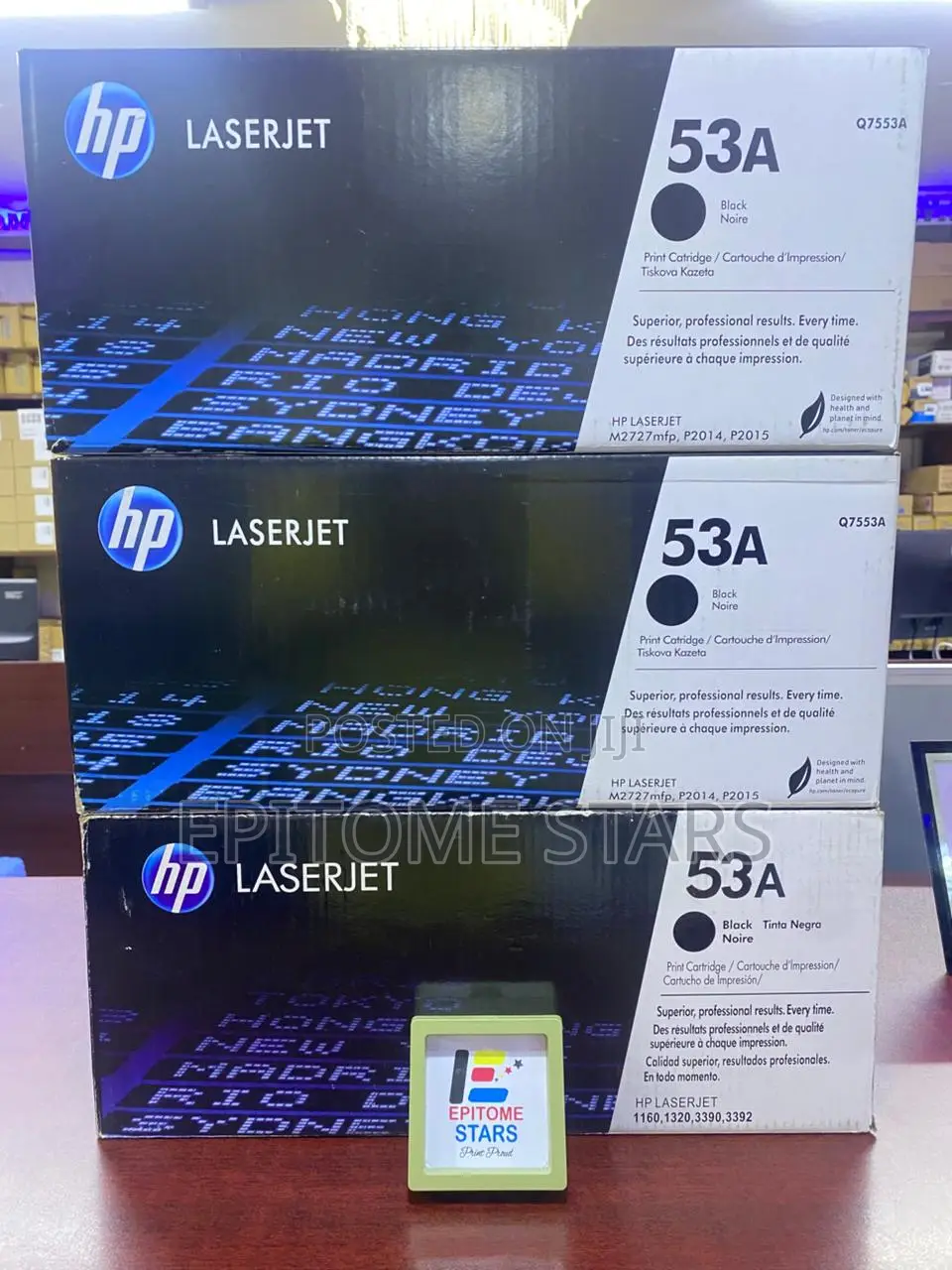 Hp 53a Black Genuine Laserjet Toner Cartridge (Q7553a)