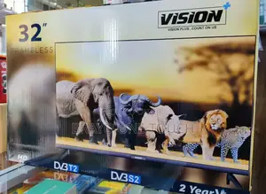 Vision Plus Vp8832s 32′′ FHD Frameless Whale Tv Smart Tv
