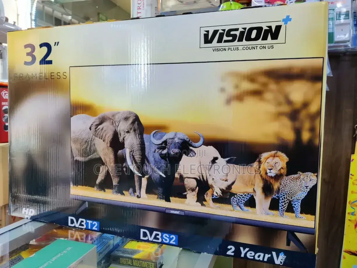 Vision Plus Vp8832s 32′′ FHD Frameless Whale Tv Smart Tv