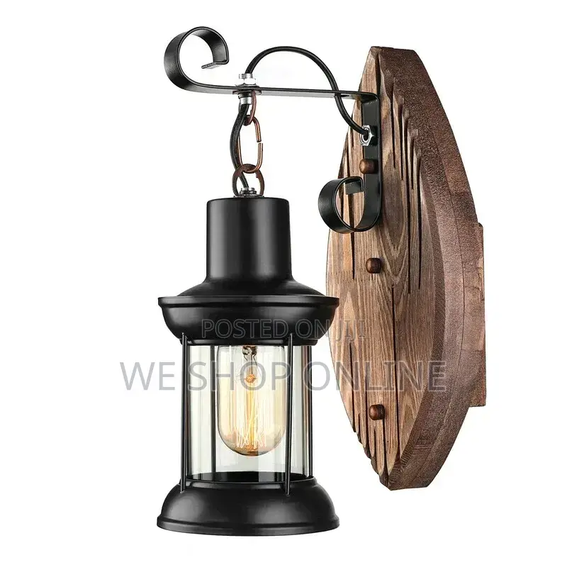 Wooden Base Wall Liy