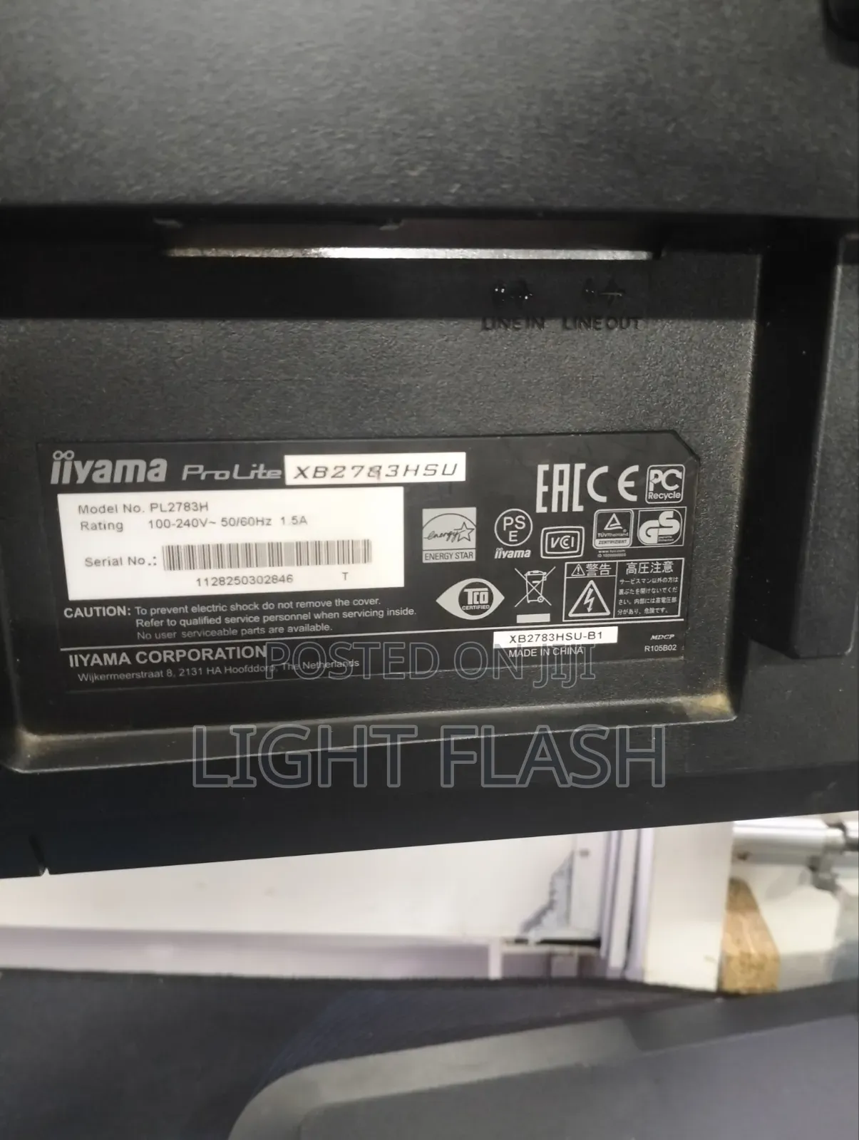 Iiyama 27 Inches Moniter
