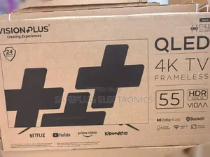 Vision Plus 55" Qled Vidaa Smart Tv Frameless