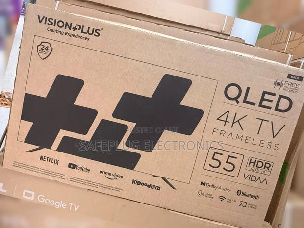 Vision Plus 55" Qled Vidaa Smart Tv Frameless - thumbnail 3