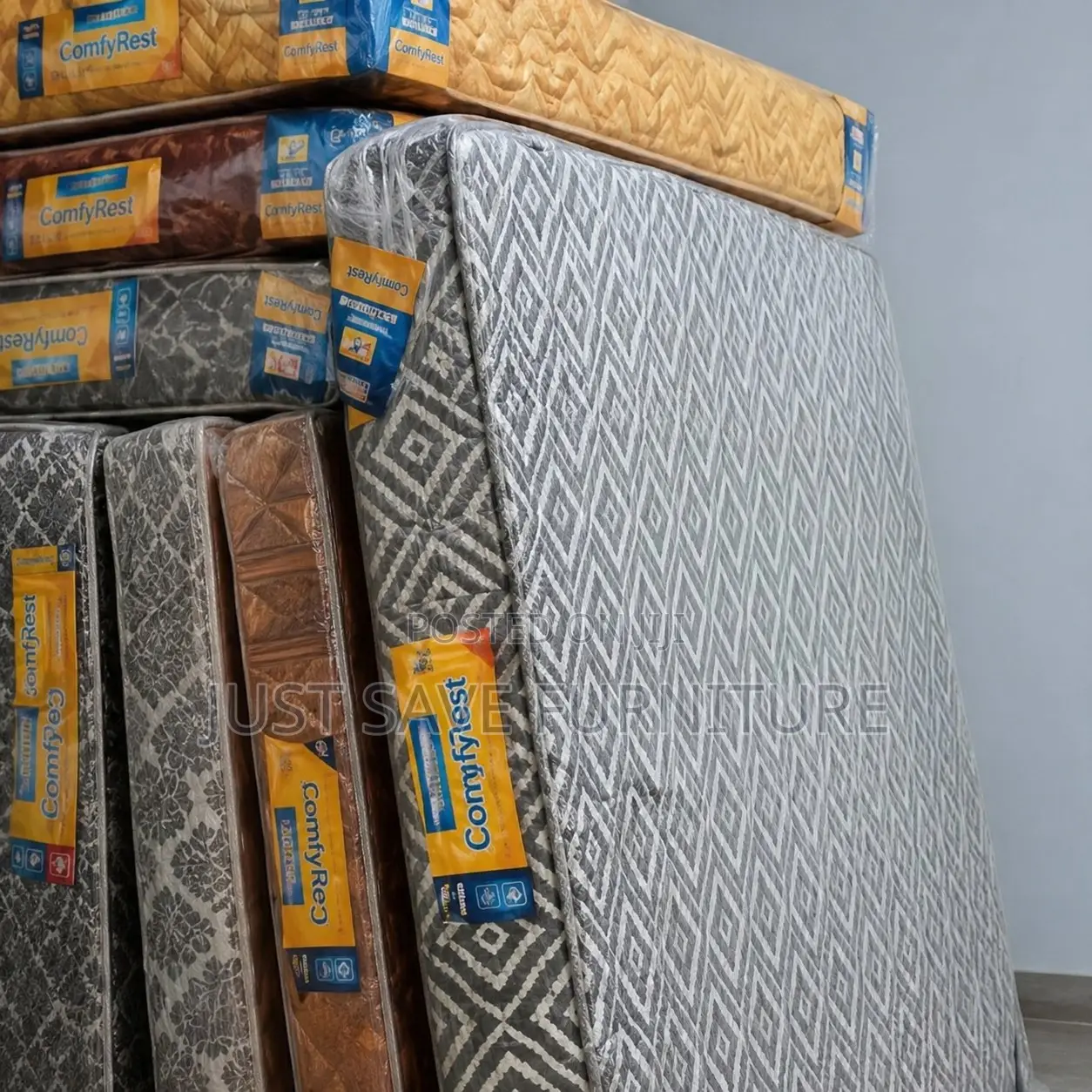 5x6 8-Inch High Quality Quilted Orthopedic Mattress