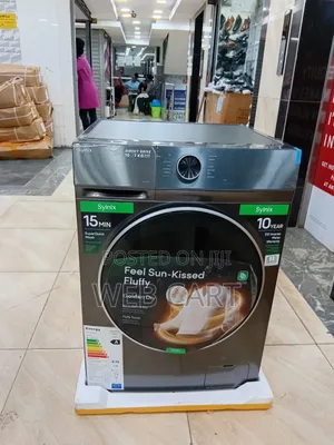 Syinix 10kg Front Load Automatic Washing Machine
