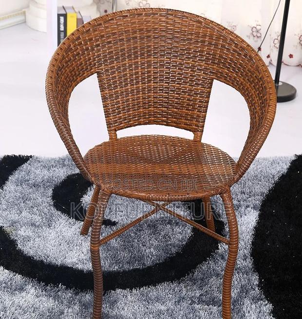 Dining Set; Two Seaters Outdoor Balcony Rattan Dining Set - thumbnail 8