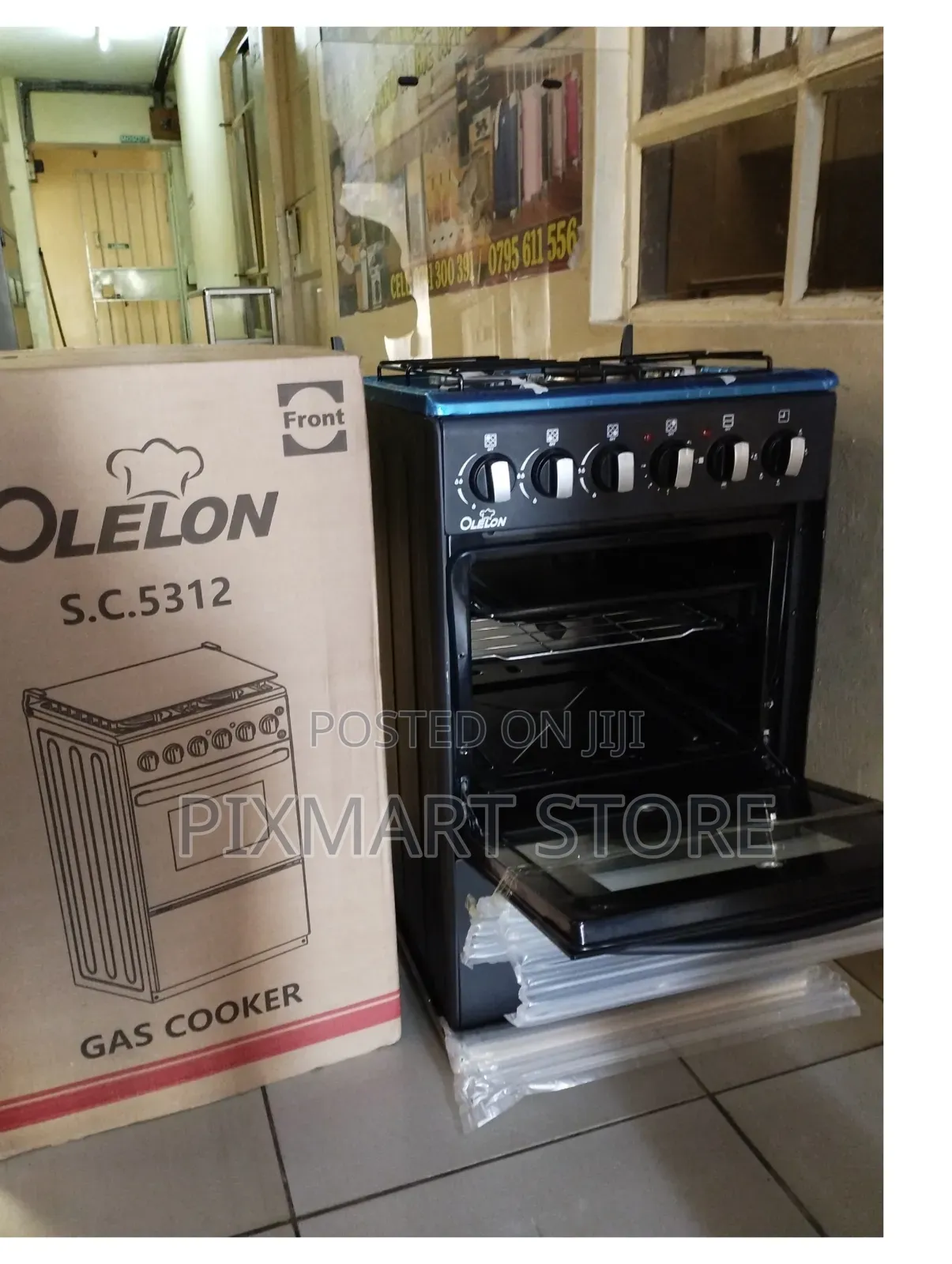 Olelon 3+1 Standing Cooker 50×55 – Simple Reliable