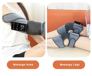 Cordless Knee Massager With Heat Vibration For Pain Relief