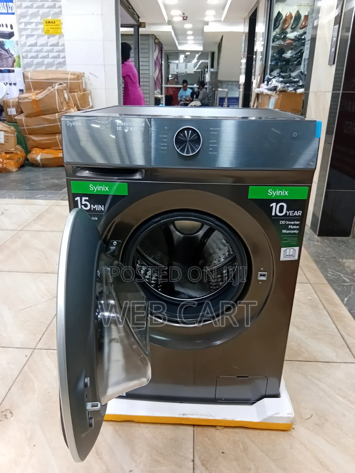 Syinix Front Load 10kg Wash / 7kg Dry Washing Machine