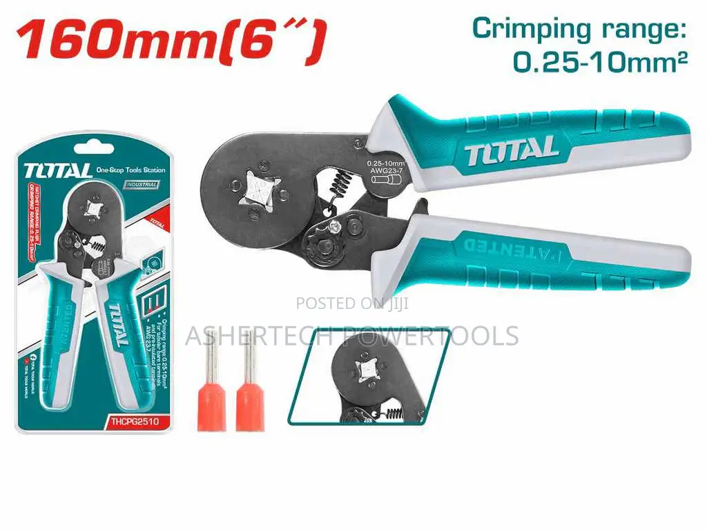 Total Hcpg2510 Ratchet Crimping Plier