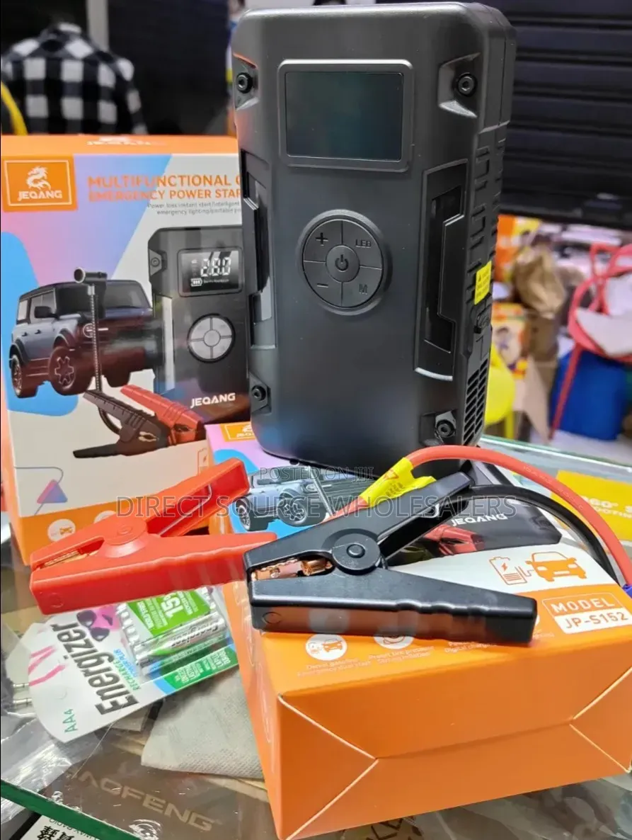 Vehicle Car Jump- Starter 3 in 1 Multifunctional Power Stater