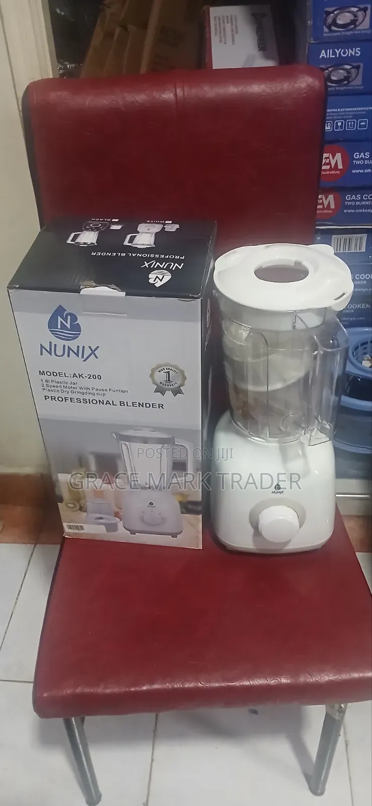Nunix Blender With Grinder