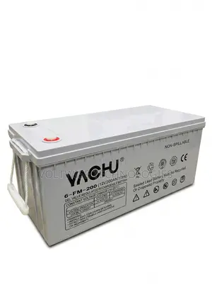 Yachu 6-Fm-200 | 12v 200ah Deep Cycle Gel Rechargeable Battery