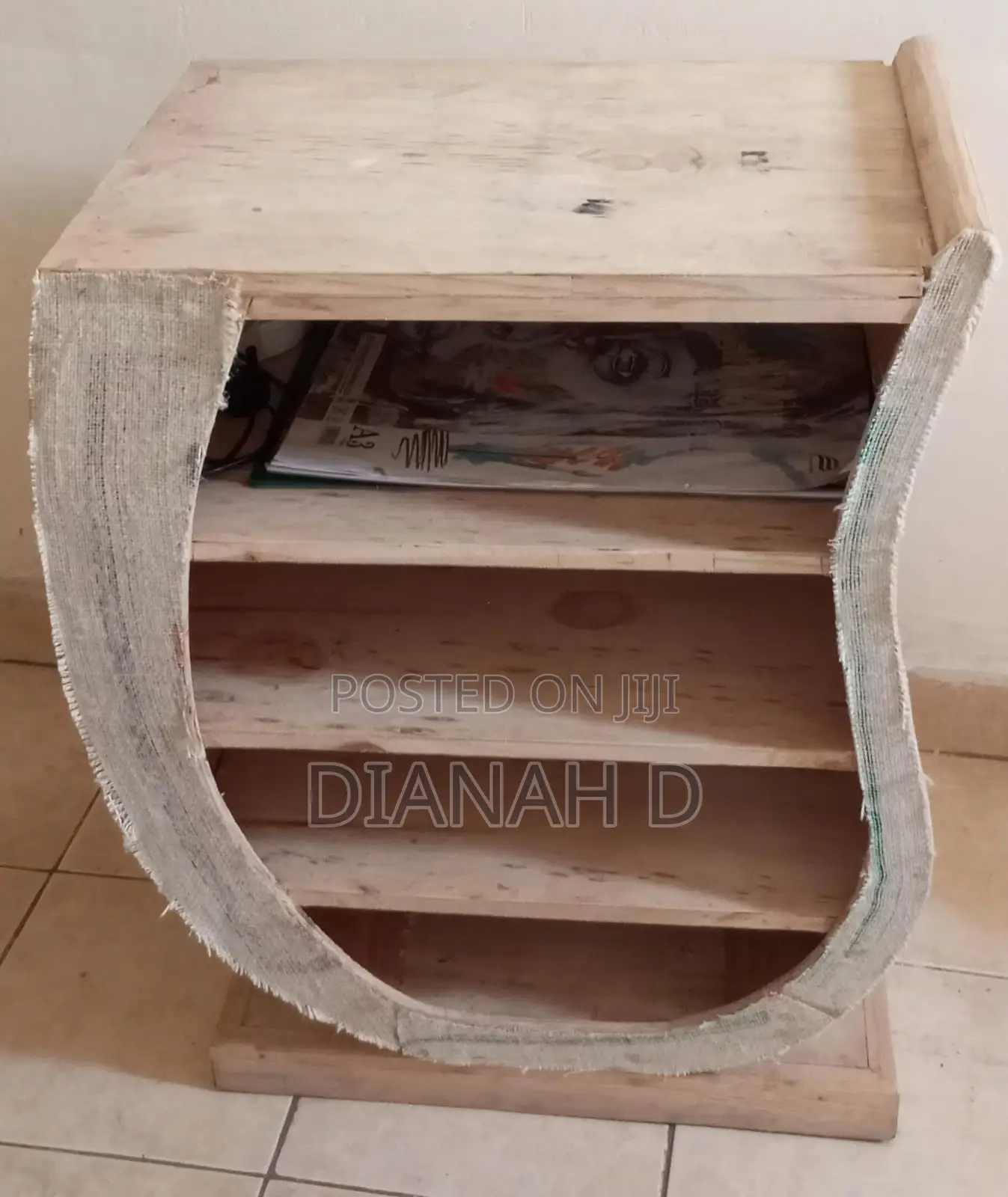 Artistic Wooden Rack