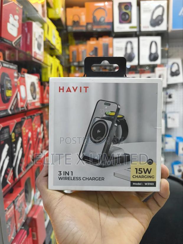 Havit 3 in 1 Wireless Charger W3103