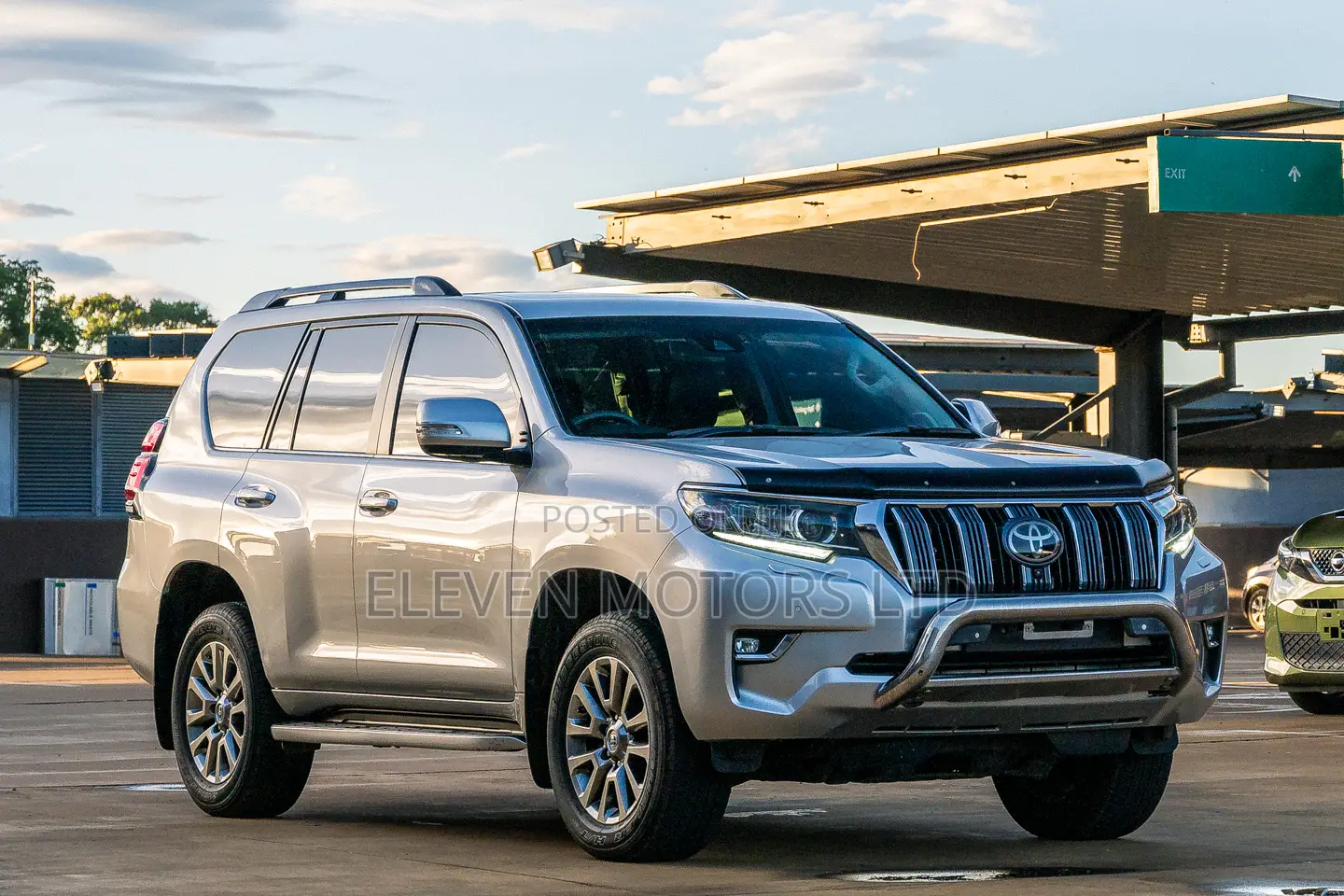 Toyota Land Cruiser Prado 3.0 172hp 2019 Silver