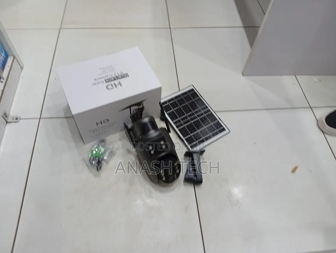 Best 6mp Ubox Dual Lens Wifi Solar Camera Full Color With Audio