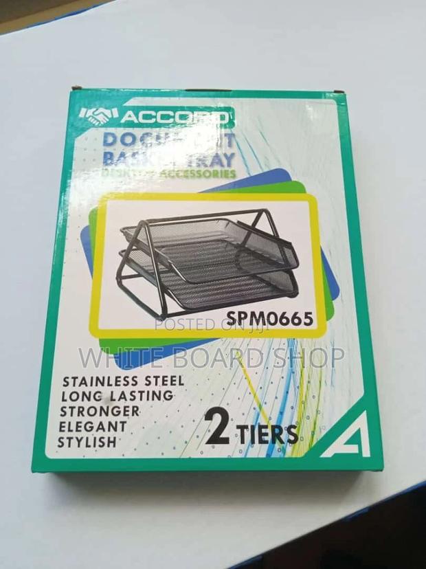 Document Tray Mesh 2tier – Organise Your Workspace Efficiently