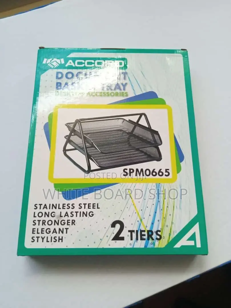 Document Tray Mesh 2tier – Organise Your Workspace Efficiently