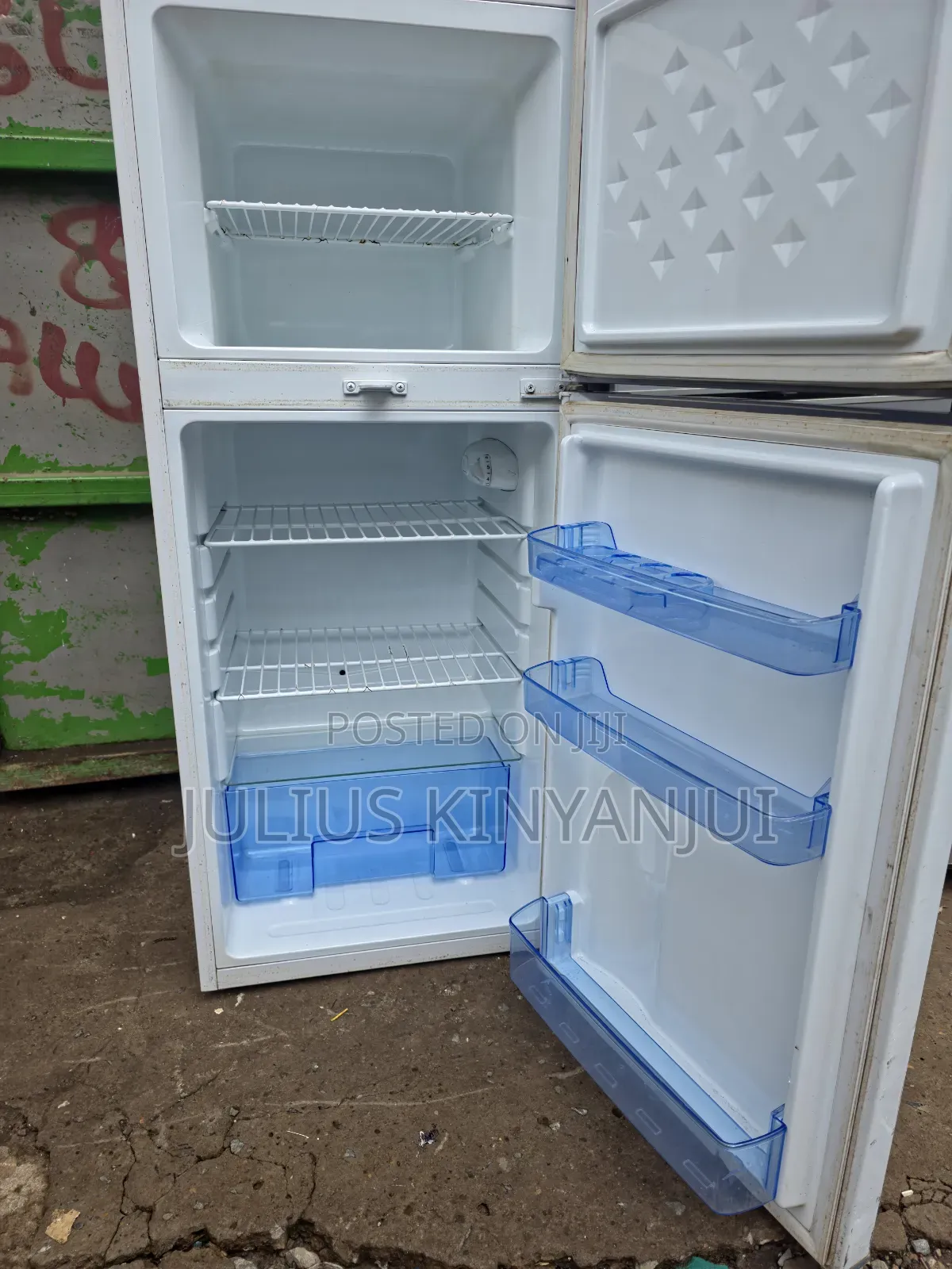 Top Freezer Mini Double Door Fridge