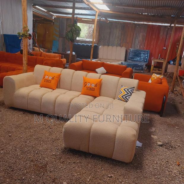 Quality Modern L Shaped Iconic Design Sofa - thumbnail 2